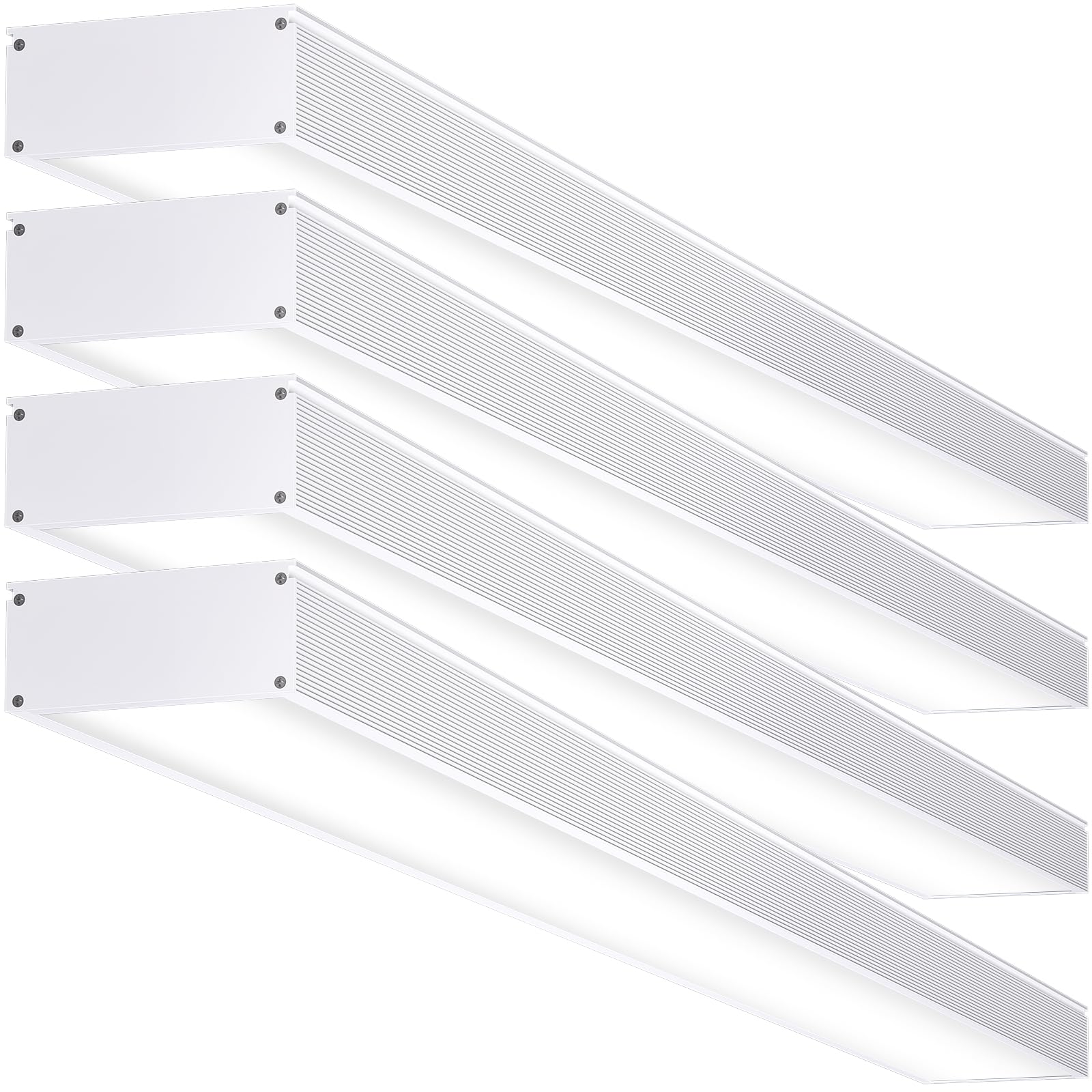 ANTLUX 4FT LED Office Ceiling Lights, Commercial LED Wraparound